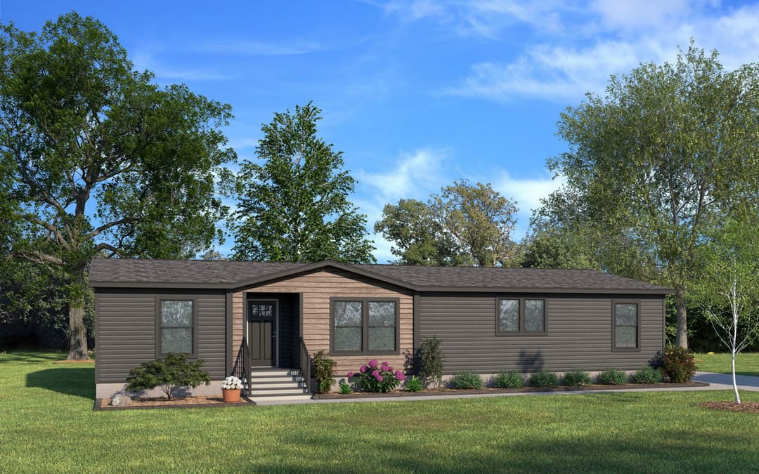 Vienna hero, elevation, and exterior home features