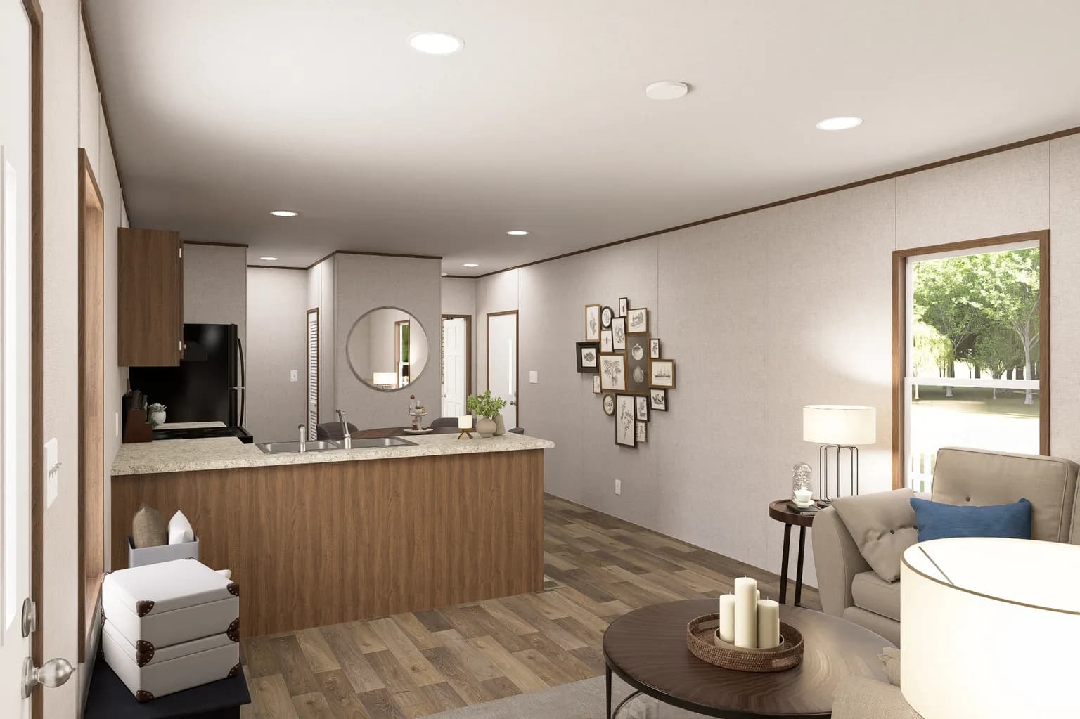 Hickory  home features