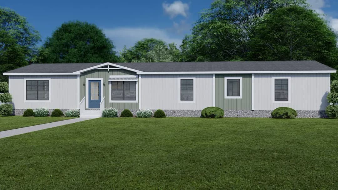 Tinsley elevation and exterior home features