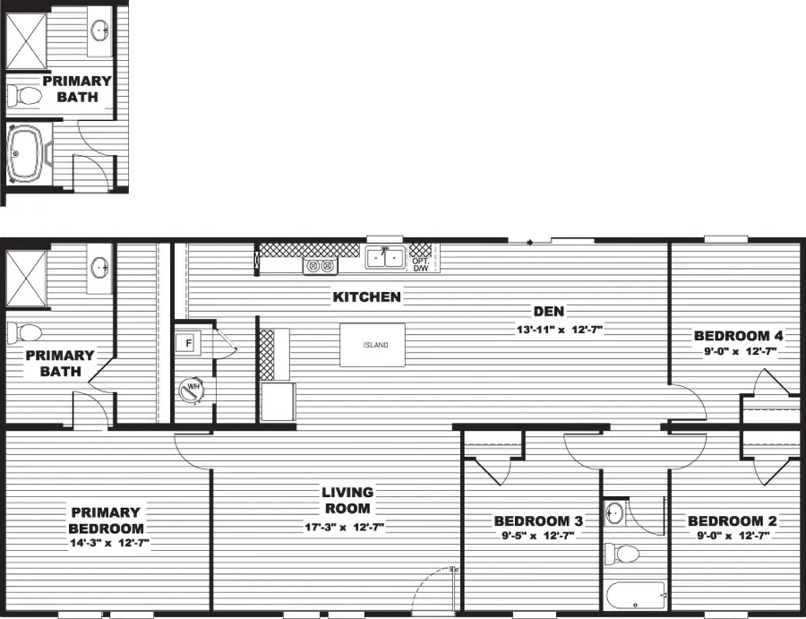Oak  home features