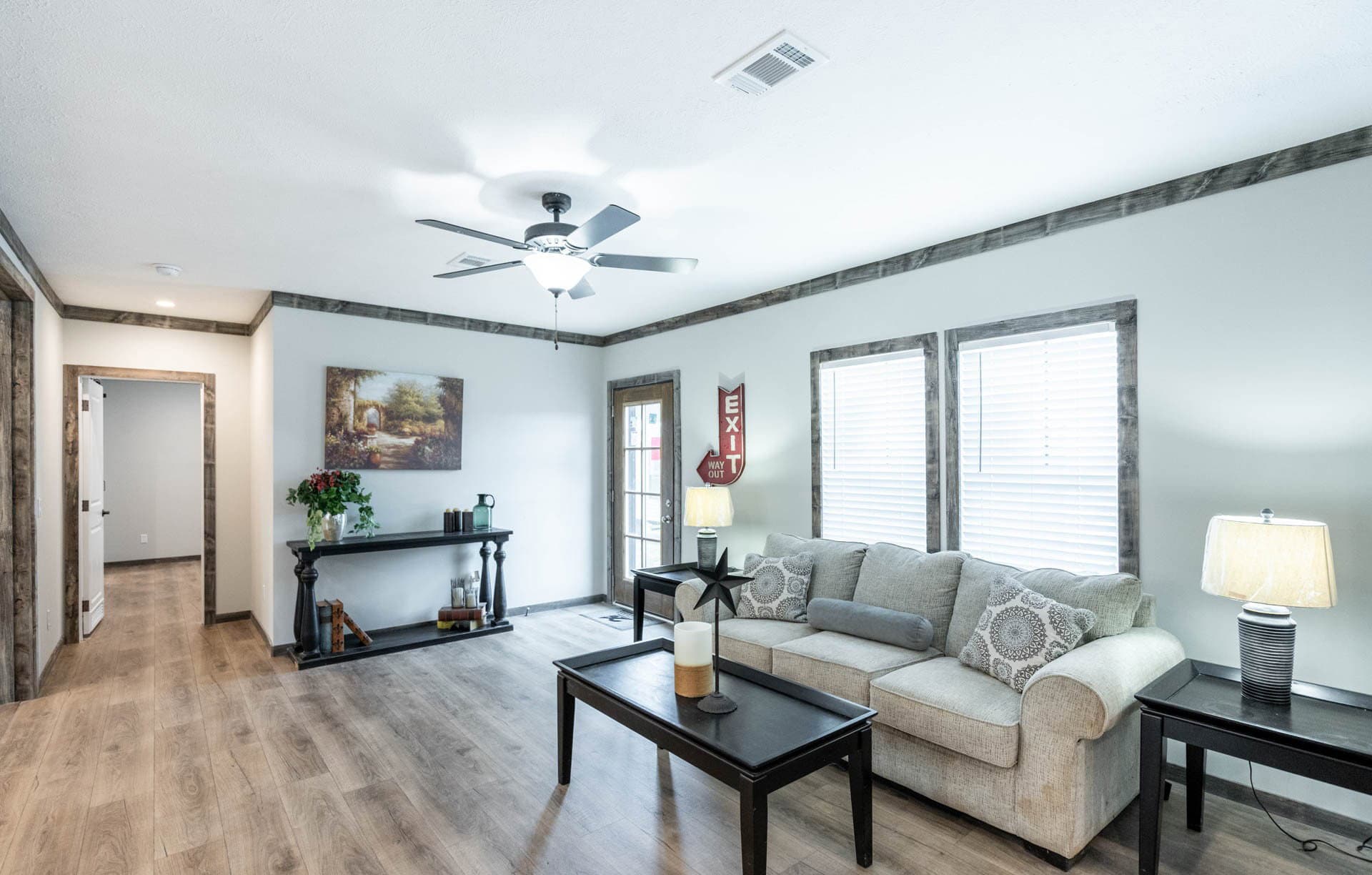 The madison  home features